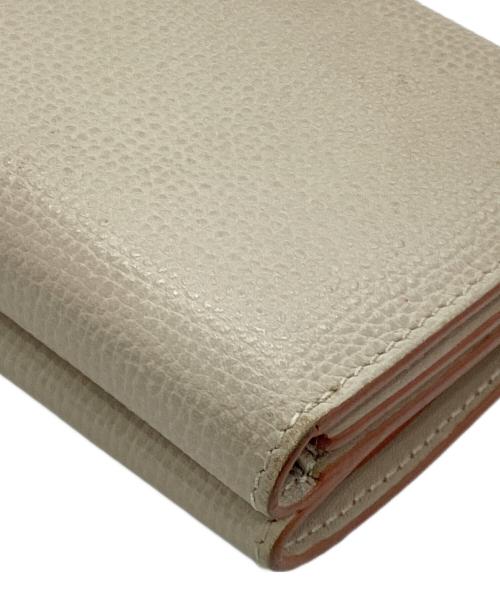 LOEWE（ロエベ）LOEWE (ロエベ) トライフォールドウォレット ベージュの古着・服飾アイテム