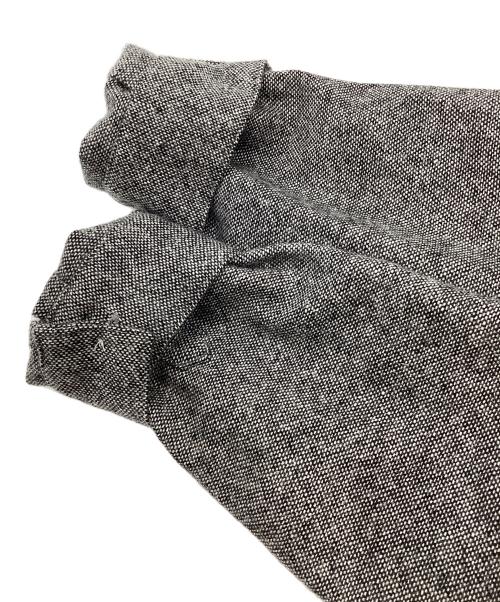 FRED PERRY（フレッドペリー）FRED PERRY (フレッドペリー) バックプリーツツイードワンピース グレー サイズ:8の古着・服飾アイテム