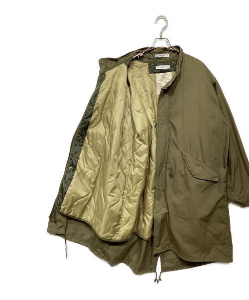 HOSU.ATPD（ホス）HOSU.ATPD (ホス) ライナー付モッズコート グリーン サイズ:36の古着・服飾アイテム