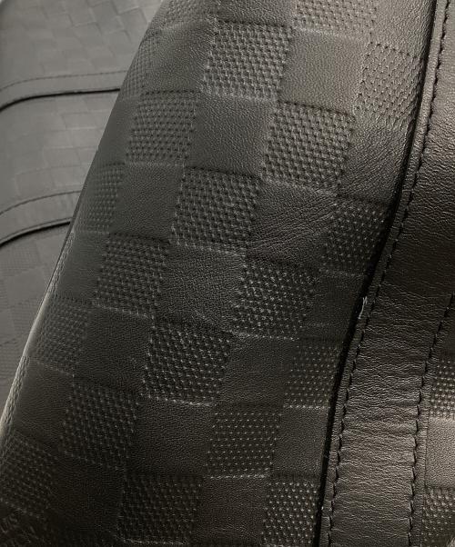 LOUIS VUITTON（ルイ ヴィトン）LOUIS VUITTON (ルイ ヴィトン) N41145　ダミエ・アンフィニ　キーポル・バンドリエール45 オニキスの古着・服飾アイテム