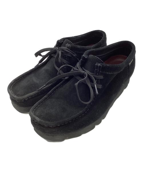 CLARKS（クラークス）CLARKS (クラークス) Wallabee GTX ブラック サイズ:US8　1/2の古着・服飾アイテム