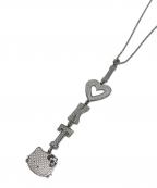 WhiteTrashCharms×HELLO KITTYホワイトトラッシュチャームズ×ハローキティ）の古着「HELLO KITTY　ネックレス」｜シルバー