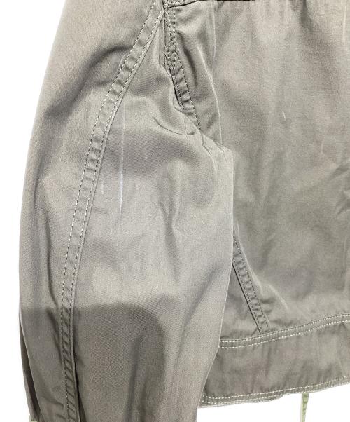 LOEWE（ロエベ）LOEWE (ロエベ) Cotton Cropped Jacket S540330X61 グレー×グリーン サイズ:38の古着・服飾アイテム