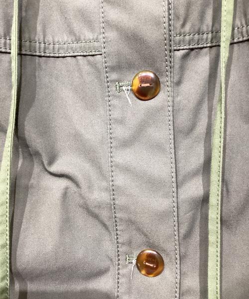 LOEWE（ロエベ）LOEWE (ロエベ) Cotton Cropped Jacket S540330X61 グレー×グリーン サイズ:38の古着・服飾アイテム