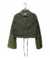 LOEWE（ロエベ）の古着「Cotton Cropped Jacket S540330X61」｜グレー×グリーン