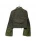 LOEWE (ロエベ) Cotton Cropped Jacket S540330X61 グレー×グリーン サイズ:38：20000円
