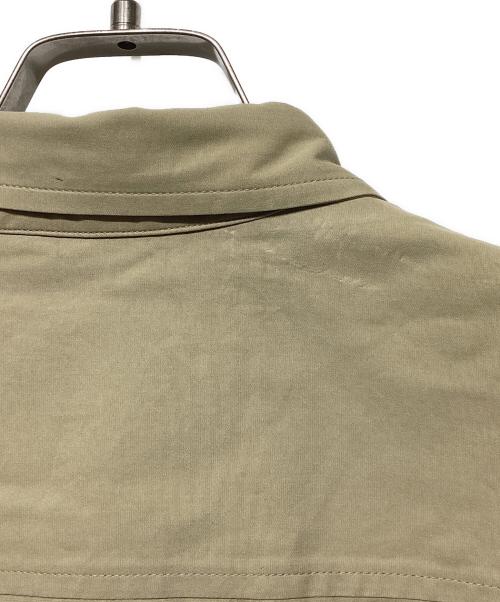 BOTTEGA VENETA（ボッテガベネタ）BOTTEGA VENETA (ボッテガベネタ) Tie Detail Long Sleeve Shirt(タイ ディティール ロング スリーブ シャツ) ベージュ サイズ:40の古着・服飾アイテム