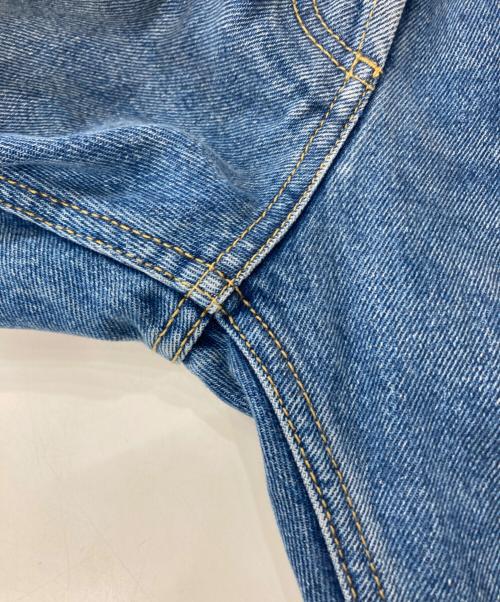PRADA（プラダ）PRADA (プラダ) トライアングルロゴ　デニムパンツ インディゴ サイズ:26の古着・服飾アイテム