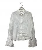 ok.soonオクスン）の古着「チューリップブラウス」｜ホワイト