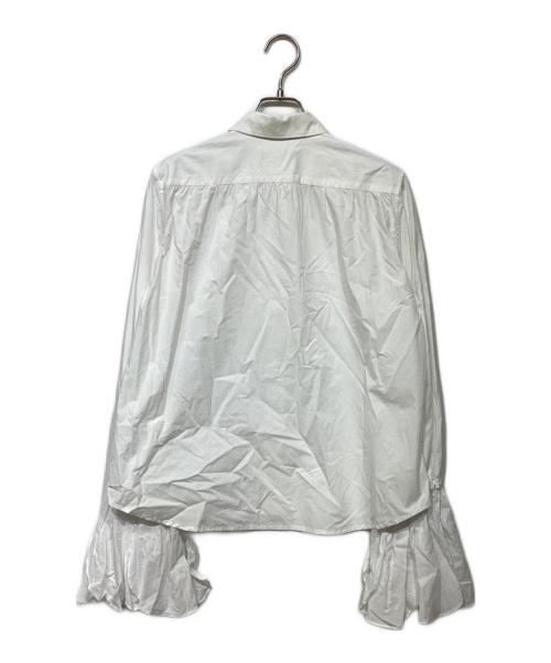 ok.soon（オクスン）ok.soon  (オクスン) チューリップブラウス ホワイト サイズ:FREEの古着・服飾アイテム