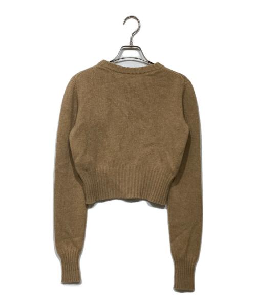 KHAITE（ケイト）KHAITE (ケイト) カシミヤニット ブラウン サイズ:Sの古着・服飾アイテム
