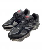 NEW BALANCEニューバランス）の古着「U9060BLK　スニーカー」｜ブラック×グレー