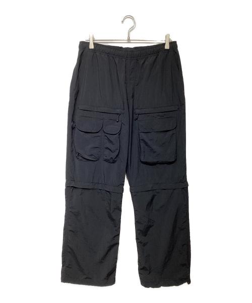 BEAMS（ビームス）BEAMS (ビームス) Columbia (コロンビア) PM0806　CONVERTIBLE PANTS ブラック サイズ:Lの古着・服飾アイテム