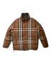 BURBERRY（バーバリー）の古着「リバーシブル チェック ダウンジャケット8058546」｜ブラウン