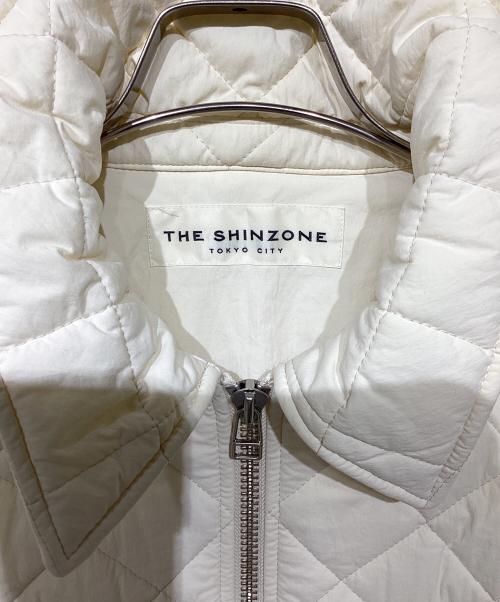 THE SHINZONE（ザ シンゾーン）THE SHINZONE (ザ シンゾーン) PUFFY JACKET 22AMSJK07 アイボリー サイズ:34の古着・服飾アイテム