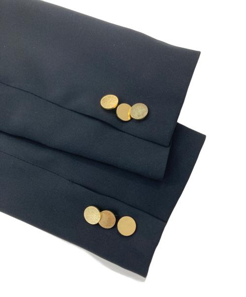 La boutique BonBon（ラブティックボンボン）La boutique BonBon (ラブティックボンボン) メタル釦ダブルジャケット ブラック サイズ:Fの古着・服飾アイテム