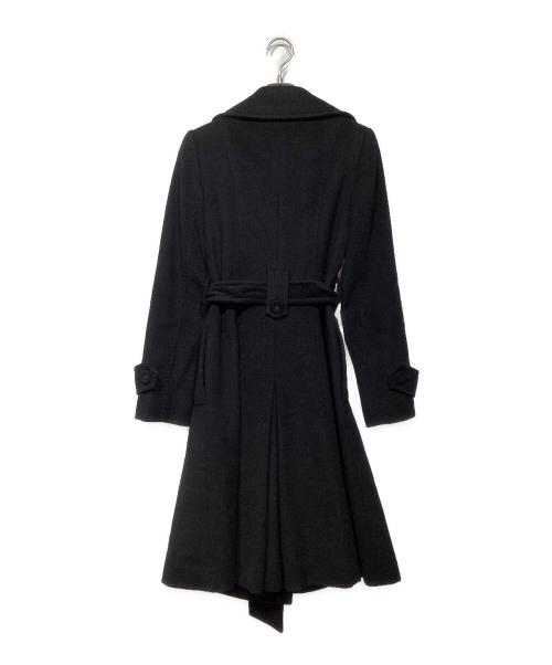 EPOCA（エポカ）EPOCA (エポカ) アンゴラ ウール 比翼コート ブラック サイズ:40の古着・服飾アイテム