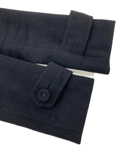 EPOCA（エポカ）EPOCA (エポカ) アンゴラ ウール 比翼コート ブラック サイズ:40の古着・服飾アイテム