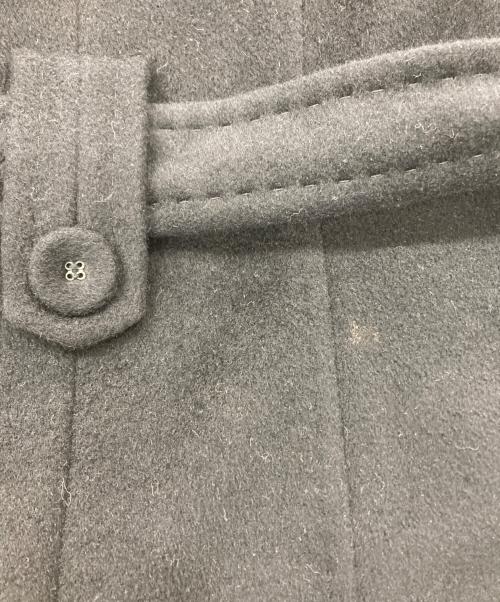 EPOCA（エポカ）EPOCA (エポカ) アンゴラ ウール 比翼コート ブラック サイズ:40の古着・服飾アイテム