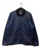 Barbourバブアー）の古着「HERRON QUILT JACKET MQU1324」｜ネイビー