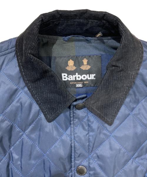 Barbour（バブアー）Barbour (バブアー) HERRON QUILT JACKET MQU1324 ネイビー サイズ:XXLの古着・服飾アイテム