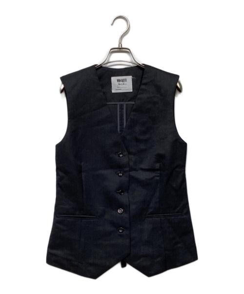 Whim Gazette（ウィムガゼット）Whim Gazette (ウィムガゼット) KYOKO HASEGAWA (京子長谷川) ベスト　WGZ1031307A0001 グレー サイズ:Freeの古着・服飾アイテム