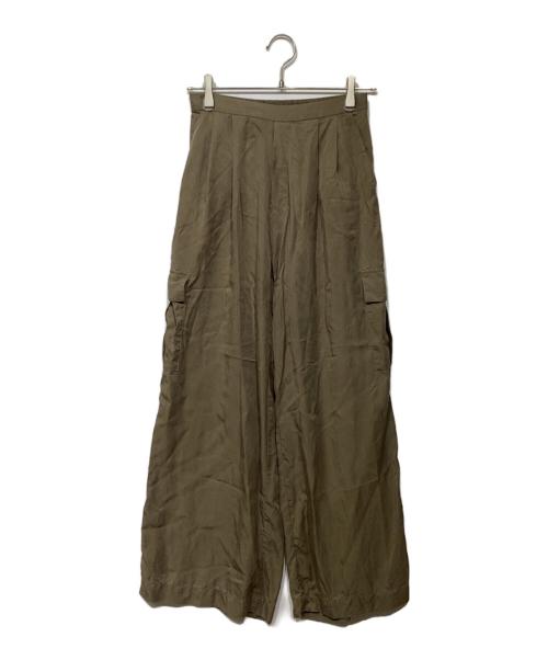 GALLARDA GALANTE（ガリャルダガランテ）GALLARDA GALANTE (ガリャルダガランテ) サテンカーゴパンツGGZ1051402A0004 ベージュの古着・服飾アイテム