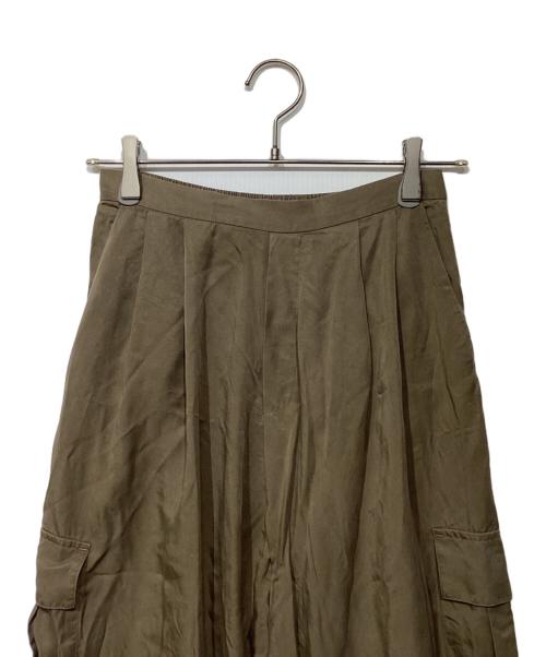GALLARDA GALANTE（ガリャルダガランテ）GALLARDA GALANTE (ガリャルダガランテ) サテンカーゴパンツGGZ1051402A0004 ベージュの古着・服飾アイテム