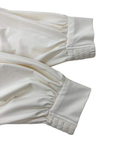 23区（ニジュウサンク）23区 (ニジュウサンク) ナイロン2WAYストレッチ ブルゾン　JKWOCM0308 ホワイト サイズ:38の古着・服飾アイテム