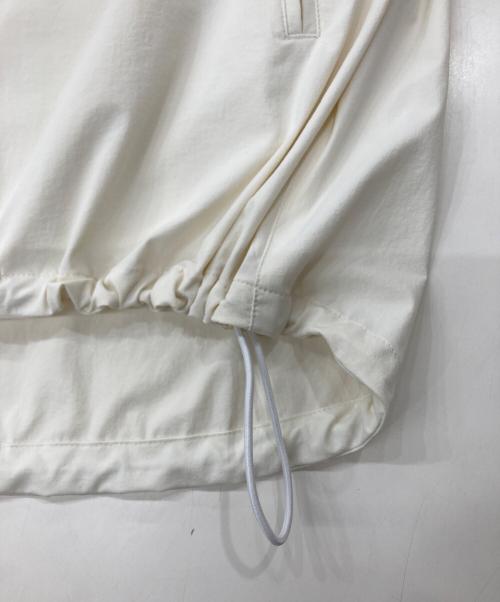 23区（ニジュウサンク）23区 (ニジュウサンク) ナイロン2WAYストレッチ ブルゾン　JKWOCM0308 ホワイト サイズ:38の古着・服飾アイテム