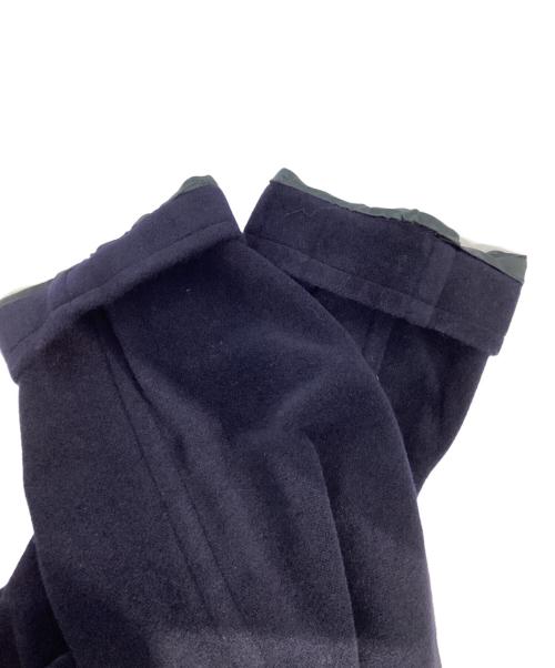 MaxMara（マックスマーラ）MaxMara (マックスマーラ) ウールフーデットコート ネイビー サイズ:34の古着・服飾アイテム