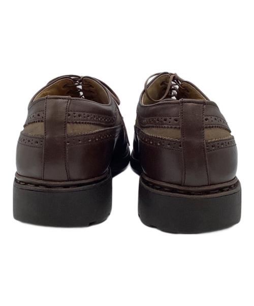 PARABOOT（パラブーツ）PARABOOT (パラブーツ) ウイングチップレザーシューズ ブラウン サイズ:8 1/2の古着・服飾アイテム