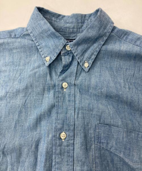 POLO RALPH LAUREN（ポロ・ラルフローレン）POLO RALPH LAUREN (ポロ・ラルフローレン) THE BIG FIT 復刻　ボタンダウンシャツ　0200014482 ブルー サイズ:Mの古着・服飾アイテム