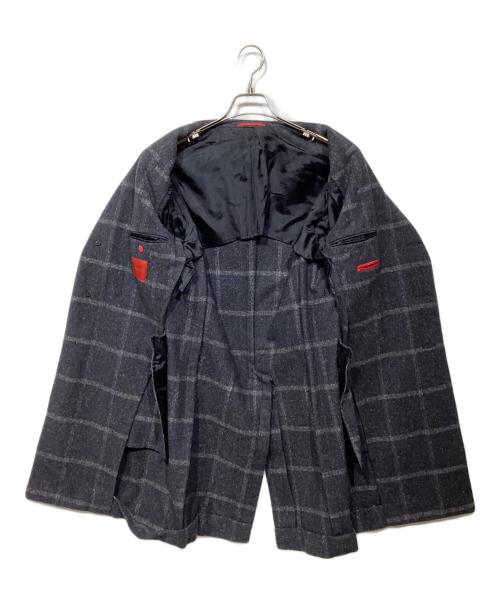 ISAIA（イザイア）ISAIA (イザイア) ウールシルクブレンドコート ネイビー サイズ:44の古着・服飾アイテム