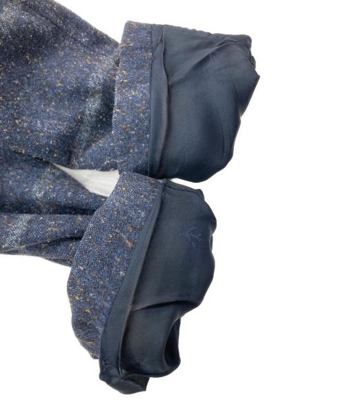 ISAIA（イザイア）ISAIA (イザイア) ウールシルクブレンドコート ネイビー サイズ:44の古着・服飾アイテム