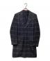 ISAIA（イザイア）の古着「ウールシルクブレンドコート」｜ネイビー