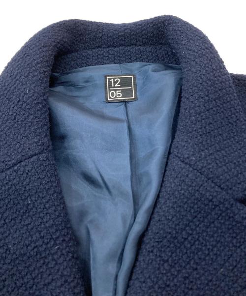 1205（トゥウェルブオーファイブ）1205 (トゥウェルブオーファイブ) ウールダブルジャケット ネイビー サイズ:Sの古着・服飾アイテム