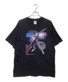FRUIT OF THE LOOM（フルーツオブザルーム）の古着「00s　SAMURAI DEEPER KYO　プリントTシャツ」｜ブラック