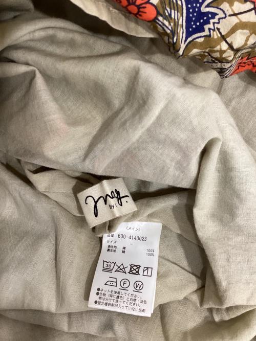 mag by c（マグバイシー）mag by c (マグバイシー) アフリカンスリーブレスワンピース ブラウン サイズ:-の古着・服飾アイテム