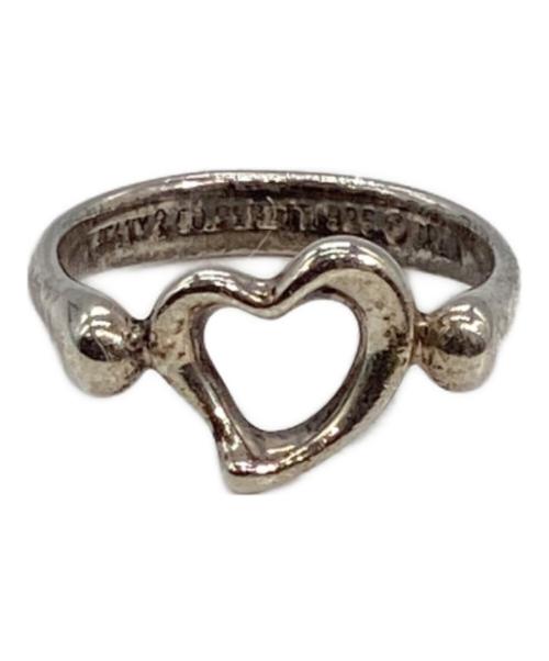 TIFFANY & Co.（ティファニー アンド コー）TIFFANY & Co. (ティファニー) オープンハートリング シルバー サイズ:7号の古着・服飾アイテム