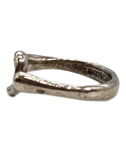 TIFFANY & Co.（ティファニー アンド コー）TIFFANY & Co. (ティファニー) オープンハートリング シルバー サイズ:7号の古着・服飾アイテム