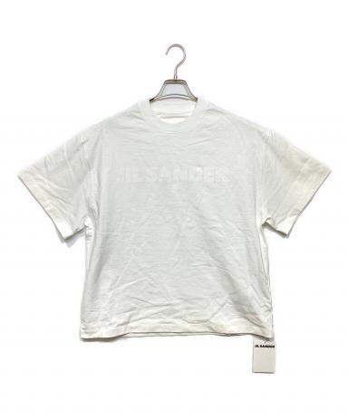 JIL SANDER ジルサンダー Tシャツ・カットソー S 白 【古着】【中古】 JIL SANDER - JIL SANDER ジルサンダー Tシャツ・カットソー S 白