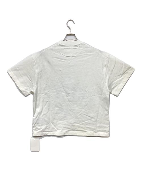 JIL SANDER（ジルサンダー）JIL SANDER (ジルサンダー) ロゴプリントtシャツ ホワイト サイズ:Sの古着・服飾アイテム