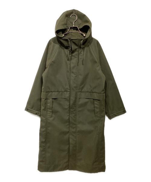 Spick and Span（スピック＆スパン）Spick and Span (スピックアンドスパン) ボンディングフーデッドコート23020200207040 グリーン サイズ:38の古着・服飾アイテム