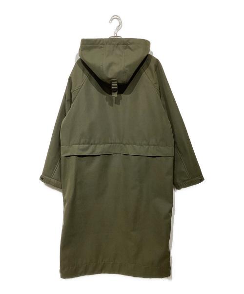 Spick and Span（スピック＆スパン）Spick and Span (スピックアンドスパン) ボンディングフーデッドコート23020200207040 グリーン サイズ:38の古着・服飾アイテム