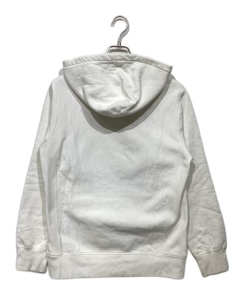 SUPREME（シュプリーム）SUPREME (シュプリーム) COMME des GARCONS SHIRT (コムデギャルソンシャツ) Box Logo Hooded Sweatshirt ホワイト サイズ:Mの古着・服飾アイテム