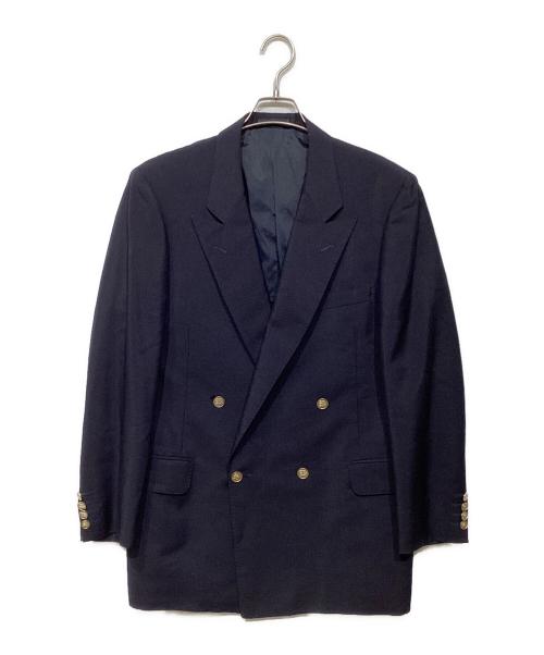Burberry's（バーバリー）Burberry's (バーバリーズ) メタルボタン ダブルジャケットWM121-600-29 ネイビー サイズ:AB7の古着・服飾アイテム