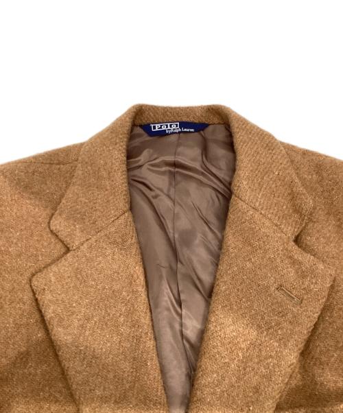 POLO RALPH LAUREN（ポロ・ラルフローレン）POLO RALPH LAUREN (ポロ・ラルフローレン) ヘビーウール セットアップスーツ ブラウン サイズ:AB5/84の古着・服飾アイテム