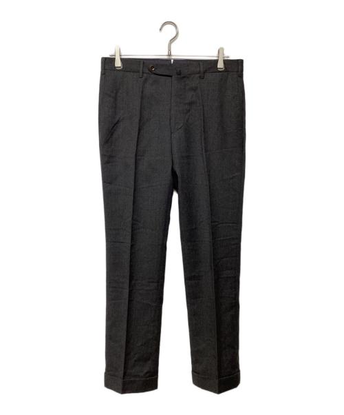 G.T.A（ジーティーアー）G.T.A (ジーティーアー) BEAMS F (ビームスエフ) ウールスラックス グレー サイズ:48の古着・服飾アイテム