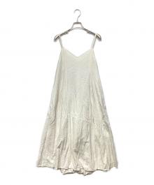 LIFESTYLIST（ライフスタイリスト）の古着「Calm Dress カームドレスワンピース」｜ホワイト